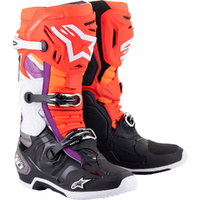 Alpinestars Tech 10 Black/Red/Orange Boots
