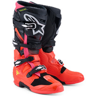 Alpinestars Tech 7 Black/Flo Red/Flo Pink Boots