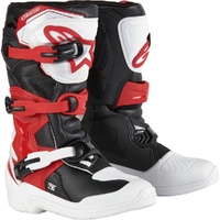 Alpinestars Tech 3S White/Black/Bright Red Kids Boots