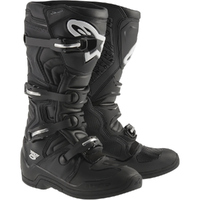 Alpinestars Tech 5 Adult Boots MX Black Sizes 9-13