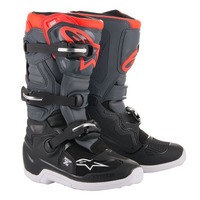 Alpinestars Tech 7S Black/Dark Grey/Fluro Red Youth Size 4 Boot