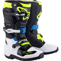 Alpinestars Tech 7s Black/Blue/Fluro Kids Boots