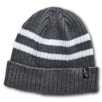 Alpinestars Roller Beanie Grey Heather with White Stripes No Size