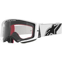 Alpinestars Supertech Corp White Clear Goggles