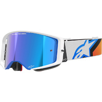 Alpinestars Supertech Corp Blue / Orange Blue Mirror Goggles