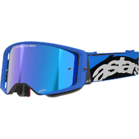 Alpinestars Supertech Stream Blue Mirror Goggles