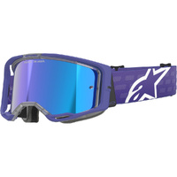 Alpinestars Vision 8 Corp Purple Blue Mirror Goggles