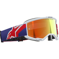 Alpinestars Vision 5 Corp Red / Purple Red Mirror Goggles