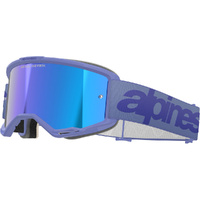 Alpinestars Vision 5 Wordmark Purple Blue Mirror Goggles