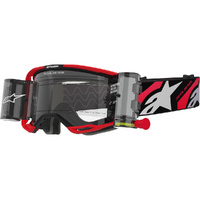 Alpinestars Vision 8 Luar Red / Black Clear Roll-Off Goggles
