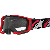 Alpinestars Vision 8 Luar Red / Black Clear Goggles
