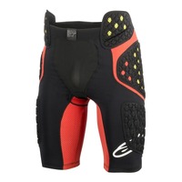Alpinestars Adult Sequence Pro Shorts Black/Red, Size Large/60cm Thigh