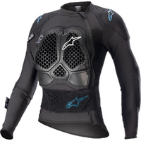 Alpinestars Bionic Action V2 Stella Black / Cyan Womens Body Armour Jacket