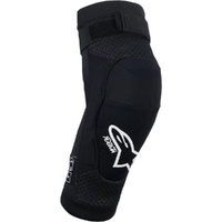 Alpinestars Bionic Plasma LT Black / Red / White Kids Knee Guards, Size 2XL