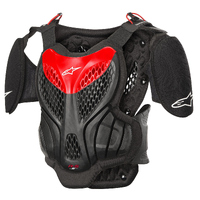 Alpinestars A-5 S Youth Body Armour Black/Red, Size Large/XL