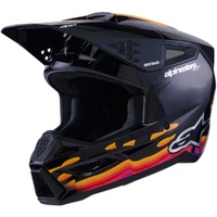 Alpinestars 2026 S-M3 Force Gloss Black Helmet