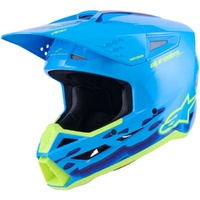 Alpinestars 2026 S-M3 Force Cyan Helmet