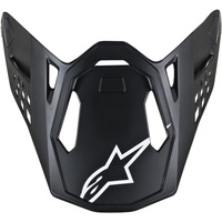 Alpinestars S-M8 / M10 Solid Black Replacement Visor