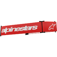 Alpinestars Supertech Red / White Goggle Replacement Strap