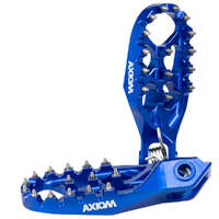 Axiom 57mm Blue Alloy Footpegs for KTM 250 XC 2023-2024