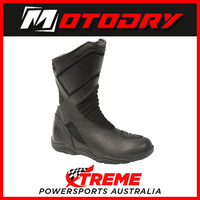 Mens Motorcycle Boots 'Tour' Black Size EU 41-48, US 7-13 Motodry