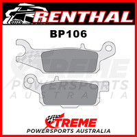 Renthal Yamaha YZ450F 2007-2018 RC-1 Works Sintered Front Brake Pad BP106
