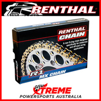Renthal MX R1 520 X 120 Link Heavy Duty Motorbike Chain Gold Off Road Dirt