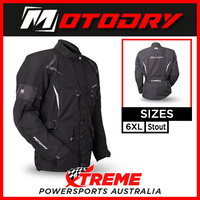 Mens Motorcycle Jacket Thermo Black Motodry