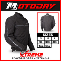 Mens Motorcycle Jacket Trophy Black Motodry