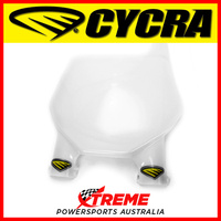 Honda CR 250 2004-2007 Cycra White Stadium Number Plate Front CY1200-42
