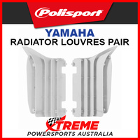 Polisport Yamaha YZ250F YZF250 2010-2013 Radiator Louvres Covers White suits OEM