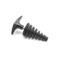 Exhaust Silencer Plug Small 15mm to 30mm Black, DRC D31-14-302