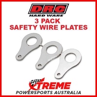 DRC MX 3-PIECE FILLER DRAIN BOLT SAFETY LOCK WIRE PLATE TABS DIRT BIKE MOTOCROSS D58-20-111