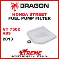 Whites VT750C ABS 2013 ROAD BIKE STREET HONDA FUEL PUMP FILTER SQUARE STYLE