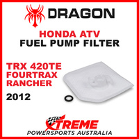 Whites TRX420TE FOURTRAX RANCHER 2012 ATV HONDA FUEL PUMP FILTER SQUARESTYLE
