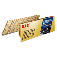 DID 520 ERV7 Road Exclusive Racing Chain Gold/Gold 130 Link ZB Rivet Type