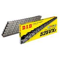 DID 525 VX3 GOLD 124ZB X-RING PRO STREET