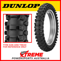 Dunlop Geomax Rear MX33 100/100-18 MX Off-Road Tyres Intermediate-Soft
