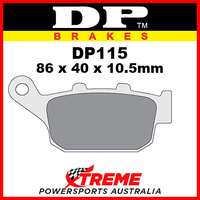 DP Brakes Honda CBR250RR 1990-2000 Sintered Metal Rear Brake Pad