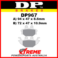 DP Brakes Kawasaki KVF300 Brute Force 12-17 Sintered Metal Front Brake Pad