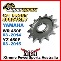 SUPERSPROX FRONT SPROCKET 13T WR 450F WR450F 2003-2014 YZ 450F YZ450F 2003-2015