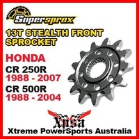 SUPERSPROX FRONT SPROCKET STEALTH 13T CR 250R CR250R 88-07 CR500R 500R 88-04 MX