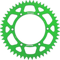 Supersprox 50 Tooth Green Rear Alloy Sprocket for Kawasaki KDX175 1980-1983