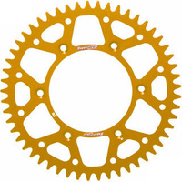 Supersprox 52 Tooth Gold Rear Alloy Sprocket for Honda CRF150R 2007-2023