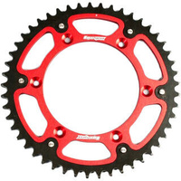 Supersprox 56 Tooth Red Rear Stealth Sprocket for Honda CRF150R 2007-2023