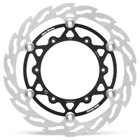 Moto Master 270mm Front Black Left Flame Floating Brake Disc for Yamaha YZ 250 F 2001-2006
