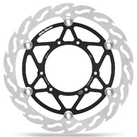 Moto Master 280mm Front Black Flame Floating Brake Disc for Honda CRF 450 RWE 2019-2025