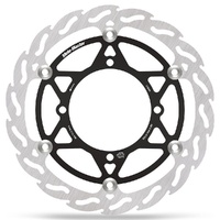 Moto Master 280mm Front Black Flame Floating Brake Disc for Kawasaki KX 450 SR 2025-2026