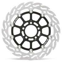 Moto Master Front Left Flame Floating Brake Disc for Kawasaki ZX-6R Ninja 600 1998-1999