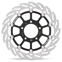 Moto Master Front Right Flame Floating Brake Disc for Triumph Speed Triple 1050 up to VIN210444 2005-2007